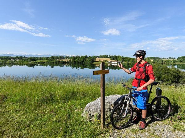 Idée de sortie au lac du Gabas, à pied ou à Vélo